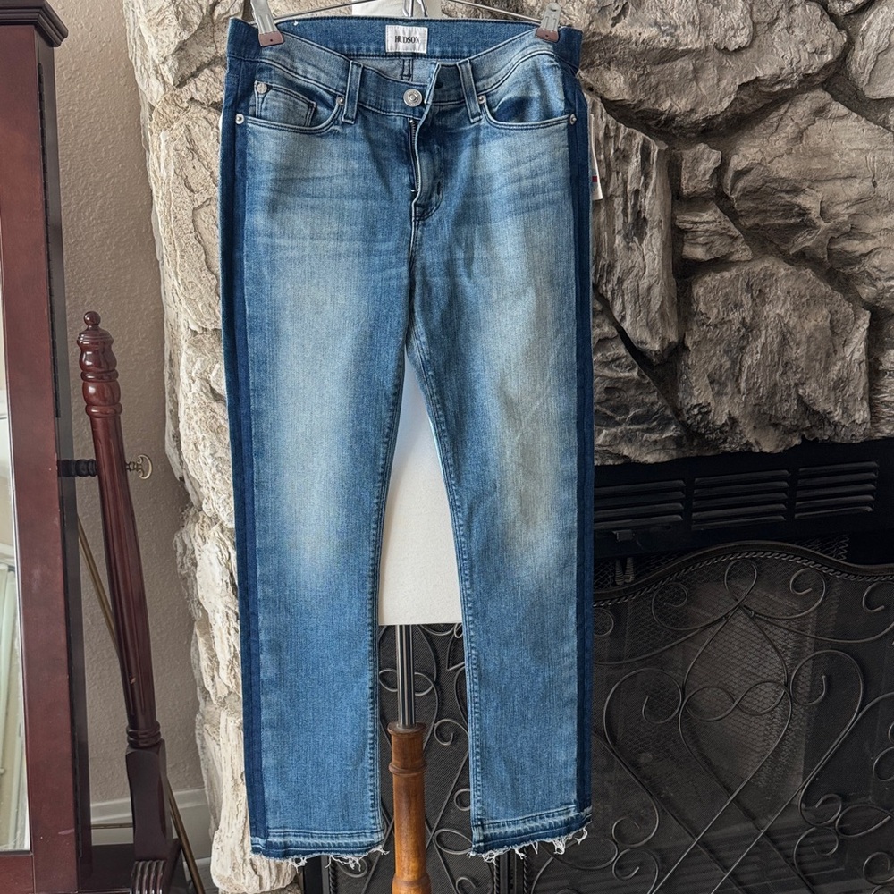 Hudson Jeans Faded Blue Slim Jeans